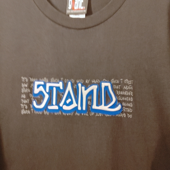 Vintage OG 00’s 01’ Staind T-Shirt “It’s Been Awhile” Band Rock 3M Reflective La - Picture 5 of 16